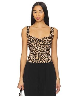 GOOD AMERICAN Mesh Bustier - Black