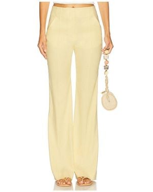 Veronica Beard Komi Pant - Yellow