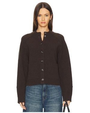 Rag & Bone Bridget Mock Neck Cardigan - Schwarz