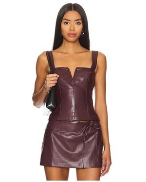 Amanda Uprichard Nia Top - Red