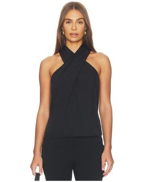 Theory Top Dos-Nu Halter Top En. Taille Also En M, S - Noir