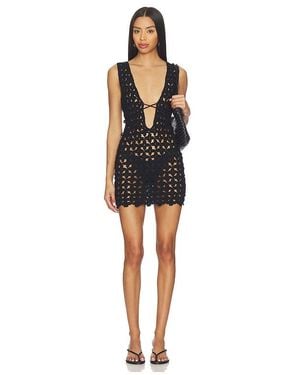 superdown Vestido Fraya En Color Negro Talla (También En Xs, S, M)