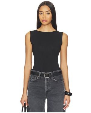 EB DENIM Oberteil South Beverly Tank - Schwarz