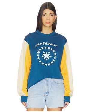 Araminta James Camiseta Gráfica Speedway En Talla (También En Xs, S, M, Xl) - Azul