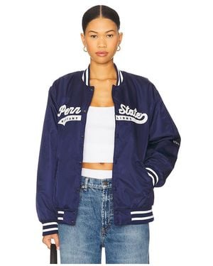 Hype and Vice University Of Pennsylvania A-Games Varsity Jacket - Blue
