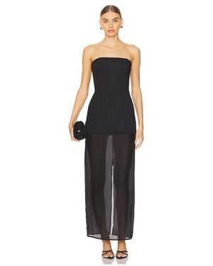 SNDY'S Chloe Sheer Dress - Black