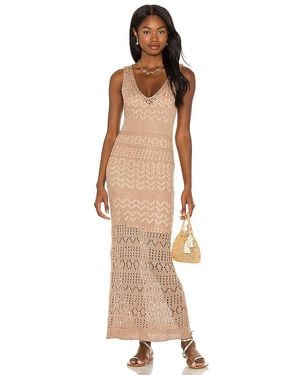 SNDY'S Shona Maxi Dress - Natural