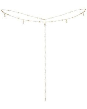 Camila Coelho Juliana Belly Chain - Black