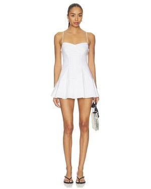 GUIZIO Sweetheart Mini Dress - White