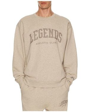 Legends Fairfax Varsity Crew Sweatshirt - Natural