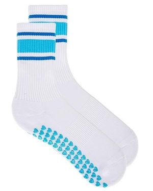 WellBeing + BeingWell Socken Multi Stripe - Blau