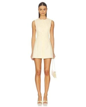 MORE TO COME Selma Mini Dress - Natural
