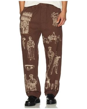 Samuel Zelig Restaurant Pant - White