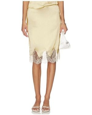 L'academie 'Academie Falda Geneia En Color Amarillo Talla (También En S, Xl, Xxs)
