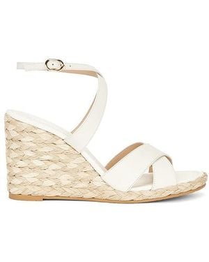 Stuart Weitzman Alyssa Wedge Sandal - White