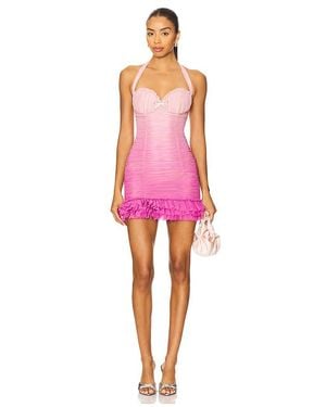 Nana Jacqueline Vestido Elysia En Color Rosado Talla (También En M, S, Xs) - Rojo