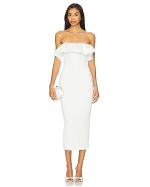 Elliatt Dandelione Midi Dress - White