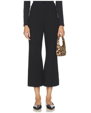 Susana Monaco Double Knit Crop Pant - Black