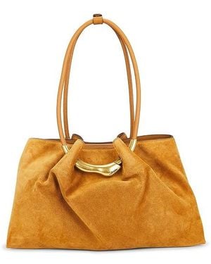 Cult Gaia Bolso Satchel Asa En Color Bronce Talla - Multicolor