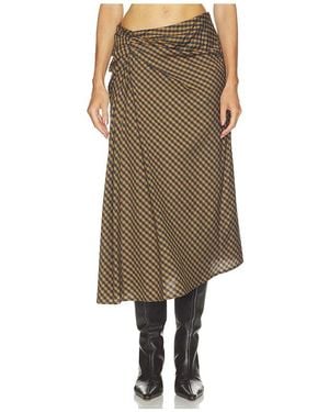 A.L.C. Jean Skirt - Natural