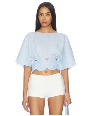 Maylé Vásquez Redondo Top - Blue