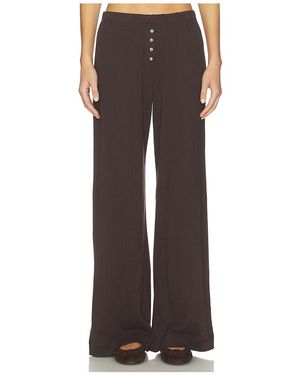 Leset Pantalón Boxer De Punto En Color Chocolate Talla (También En S, Xs) - Marrón