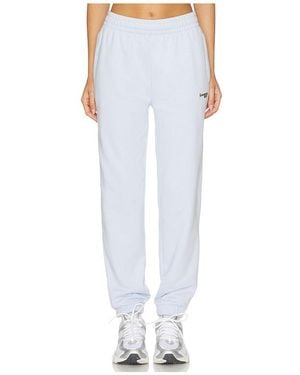 Lacoste Jogger De Molletón Corte Recto En Color Bebe Azul Talla (También En 34, 36, 38, 40) - Blanco