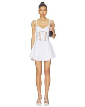 Charo Ruiz Gardenia Short Dress - White