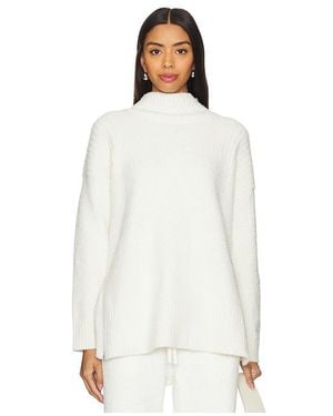 Barefoot Dreams Cozychic High Low Pullover - White