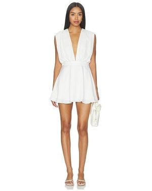 MORE TO COME Kalley Mini Dress - White