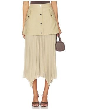 Veronica Beard Patricka Skirt - Natural