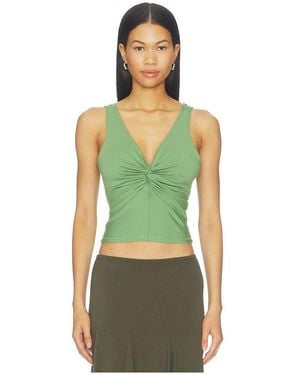 Free People Were Going Out Cami - Green