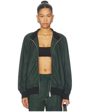 Gcds Triacetate Pinstripe Track Jacket - Multicolour