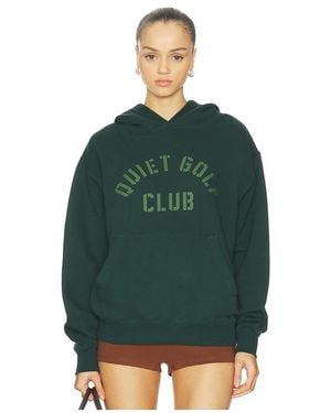 Quiet Golf Stencil Hoodie - Green
