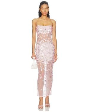 retroféte Midi-Kleid Mischa - Pink