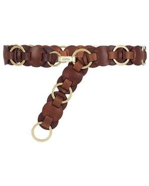 Isabel Marant Lota Belt - Brown