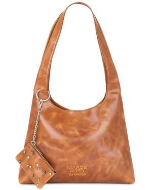 Marge Sherwood Grosse Hobotasche Halter - Braun