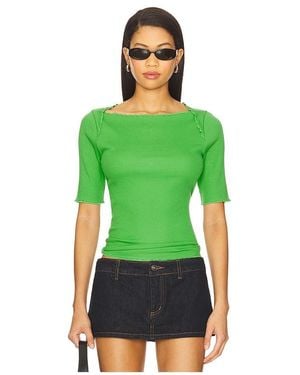Nation Los Angeles Julee Top En Color Verde Talla (También En M, S, Xl/1X, Xs)