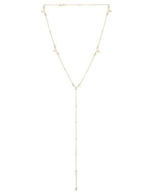 Lili Claspe Aurora Lariat - White