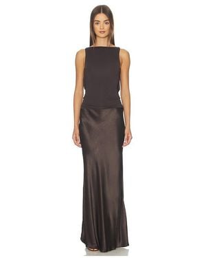 Bec & Bridge Mirabelle Cowl Maxi Dress - Brown