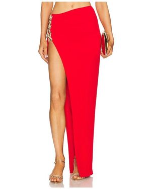 Lovers + Friends Isolde Maxi Skirt - Red