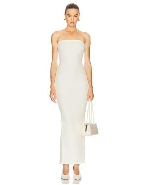 SELMACILEK Vestido Sin Tirantes En Color Crema Talla (También En S, Xs) - Blanco
