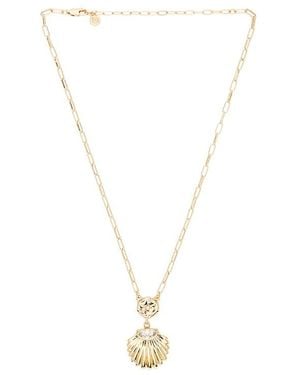 Ettika Santorini Pendant Necklace - White