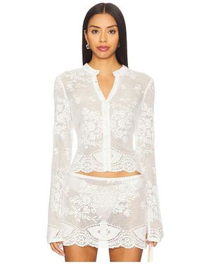 With Jean Belinda Top - White