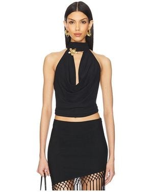 Runaway the Label Farley Top - Black