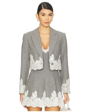 LoveShackFancy Icarus Jacket - White