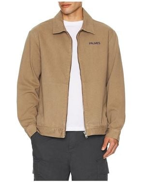 Palmes Forever Zip Jacket - Natural