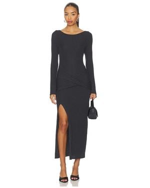 Astr Arwyn Sweater Dress - Blue