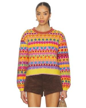 Free People Jersey Favorite Things En Talla (También En M, S, Xl, Xs) - Naranja