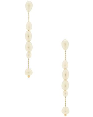BaubleBar Ohrringe Cindy - Weiß